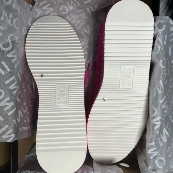 I.N.C. International Concepts Women's Lola Sneakers, Fuschia Bling - Picture 3 of 6